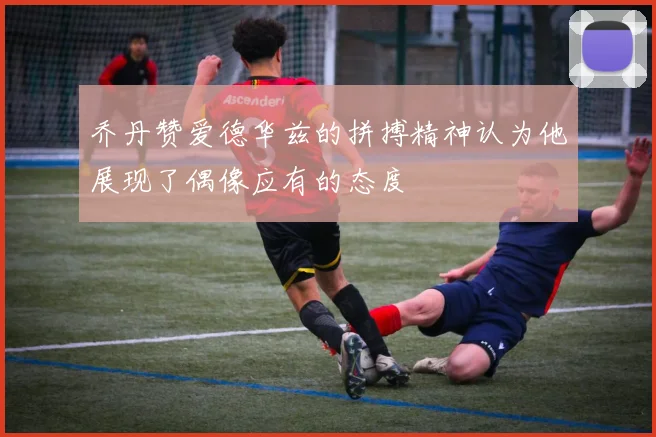 乔丹赞爱德华兹的拼搏精神认为他展现了偶像应有的态度